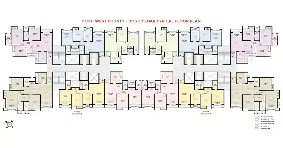 Dosti Thane Balkum Floor Plans Dosti Thane Balkum Floor Plans