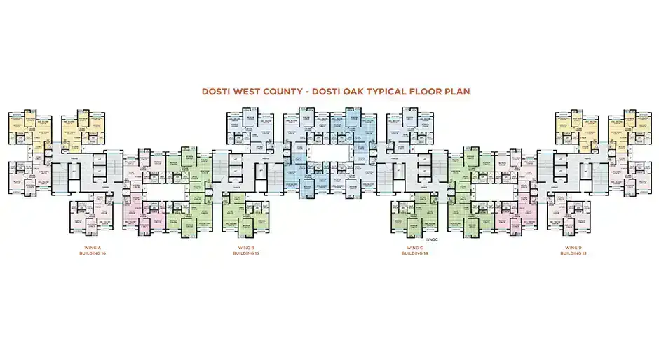 Dosti Thane Balkum Floor Plans Dosti Thane Balkum Floor Plans
